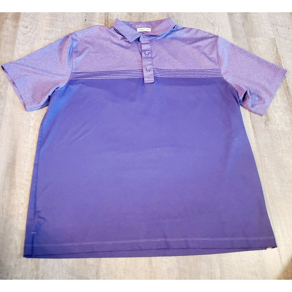 Bermuda Sands XP Men's XL Polo Purple Golf/Casual/Business